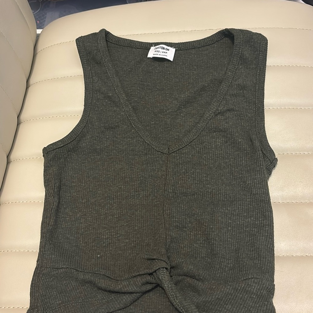 Cotton on tank